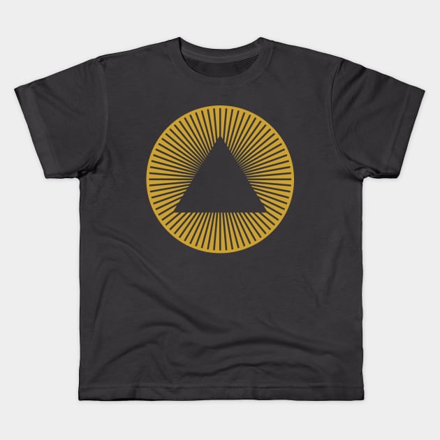 Sacred Sons - Triangle Kids T-Shirt by JetterGreen